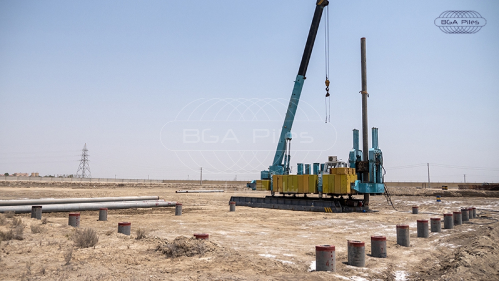 Construction of electricity substation